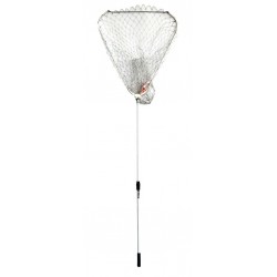 Підсак для риби, трикутний, Siweida LS60-2002F, ручка телескопічна, довжина 2м, 60х60см